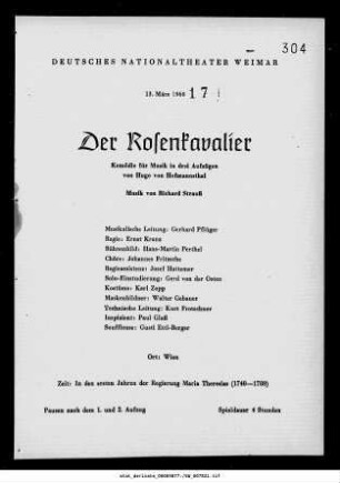 Der Rosenkavalier