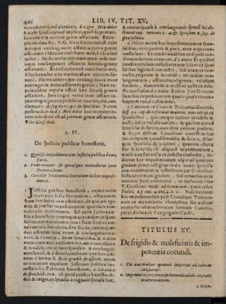 Titulus XV.