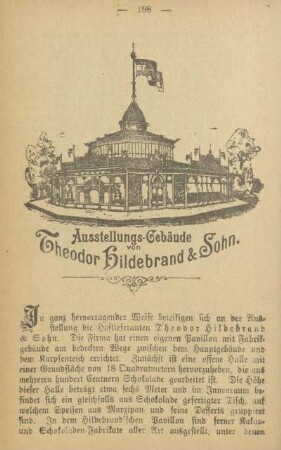 Ausstellungs-Gebäude von Theodor Hildebrand & Sohn