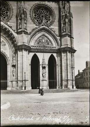 Orléans, Hauptportal der Kathedrale Sainte-Croix