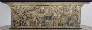 Berghofer Altar — Christus umgeben von seinen Aposteln
