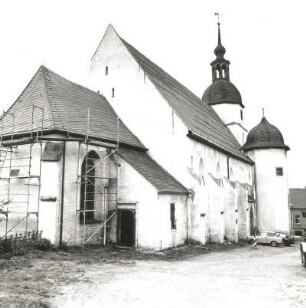 Colditz. Stadtkirche St. Ägidien. 1. H. 15. Jh. 16. Jh. Westturm