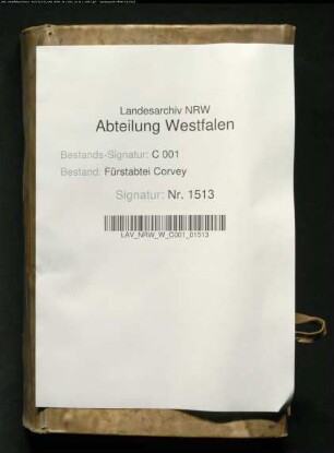 Kopialbuch der Reverse (liber feudalis VIII) mit Index
