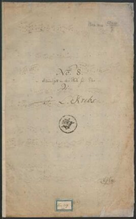 2 Choralbearbeitungen (Allein Gott in der Höh sei Ehr, sowie ein Fragment); org