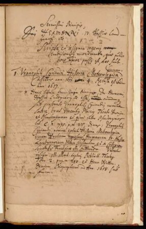 Serenissimi Principis, D[omi]ni Hermanni IV. Hassiae landgravii etc. Scripta et insignia ingenii eruditionisque monumenta