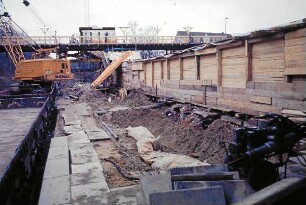 Hamburg: Poppenbüttel: Abgebrochener Bahnhof