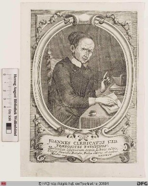 Bildnis Giovanni Maria Chiericato (lat. Joannes Clericatus)
