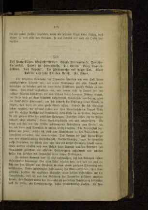 XIV. Fusi Yama=Pilger. Wallfahrtstempel. Scharfe Freudenschüsse. (...)