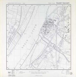 Düsseldorf-Kaiserswerth, Deutsche Grundkarte, Blatt 342