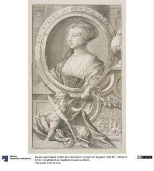 Porträt der Anna Boleyn, Königin von England