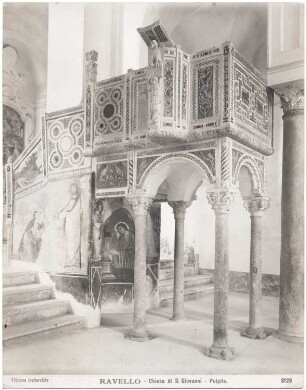 San Giovanni, Ravello: Kanzel