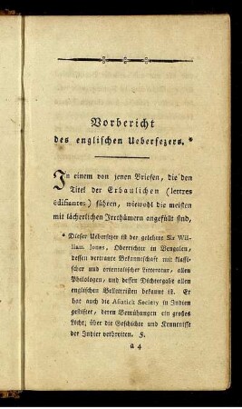 Vorbericht des englischen Uebersezers.