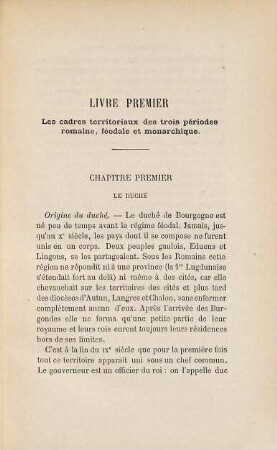 Le régime féodal en Bourgogne jusqu'en 1360