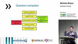 CROSSING Winter School 2016: Quantum Circuits