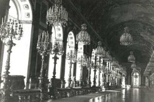 Herrenchiemsee. Neues Schloß. Große Spiegelgalerie (1879)