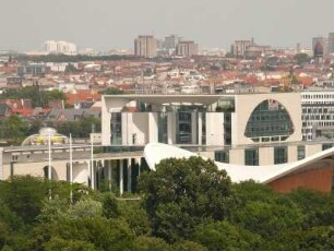 Bundeskanzleramt, von der Siegessäule gesehen