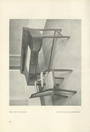 Schreibtisch im Damenzimmer