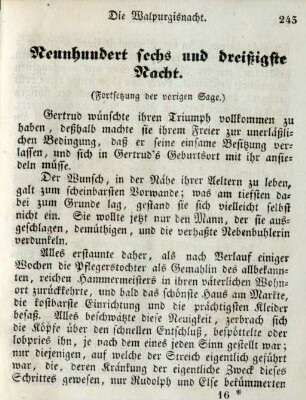 Neunhundert sechs und dreißigste Nacht