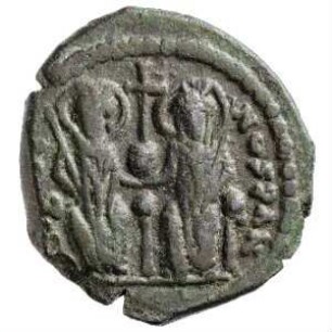 Münze, Halbfollis, 569 / 570
