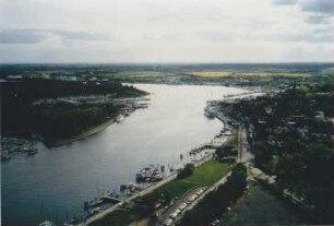 Fähranleger und Yachthafen Travemünde