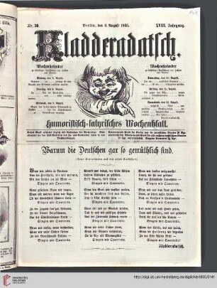 Hefte 36-40, August 1865
