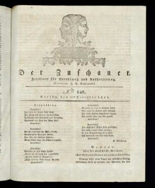 No. 148 - 11. December 1821