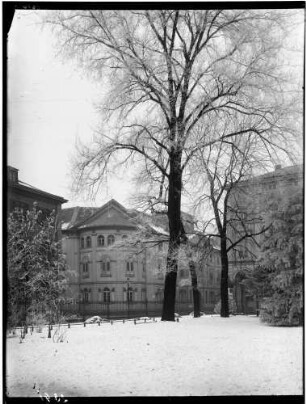 Karlsruhe Ständehaus - Ritterstraße Außenansicht - Ecksalit von Südosten
