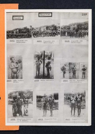 Albumblatt 47 mit Angebotsserie "Kongo-Staat"