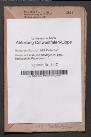 Erblasser: Giltmann, Therese, geb. Wördehoff; Ehepartner: Giltmann, Anton: