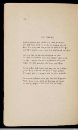 Der Sieger