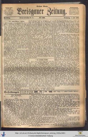 01.07.1900 (Erstes Blatt)