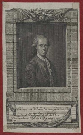 Bildnis des Hektor Wilhelm von Günderrode