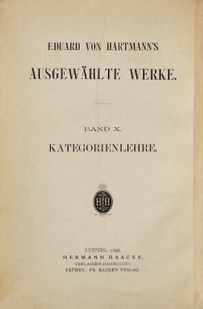 Kategorienlehre