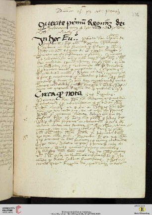 Dominica 15:ta post octauam penthecostes [Predigttext, Mt 6,33]