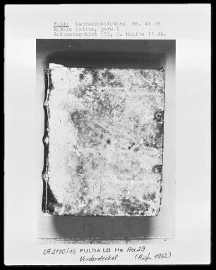Biblia latina, pars 1 — Frontdeckel