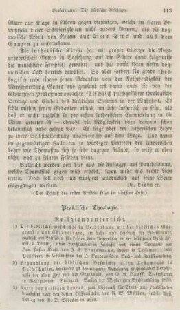 113-119 Praktische Theologie