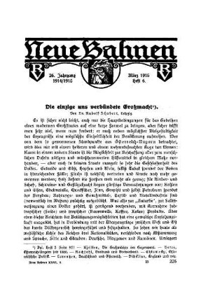 Die einzige uns verbündete Großmacht