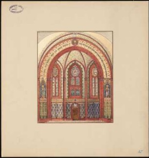 Evangelische Erlöserkirche, Berlin-Rummelsburg: Ausmalung des Chores