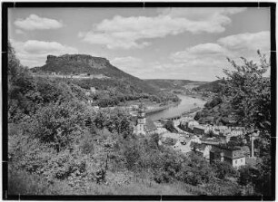 Königstein mit Lilienstein