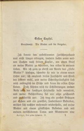 Der grüne Heinrich : Roman ; in 4 Bd., 2