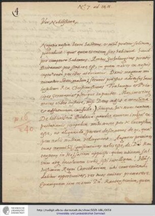 Nicolaus Heinsius (Stockholm) an Stanisław Lubieniecki (Hamburg), 2. Juni 1666