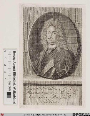 Bildnis Józef Wandalin Mniszech, Graf von Konczyce