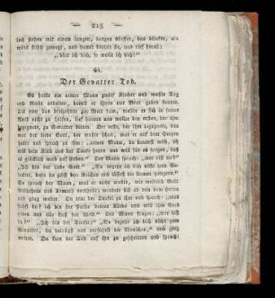 Der Gevatter Tod