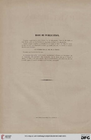 Mode de Publication