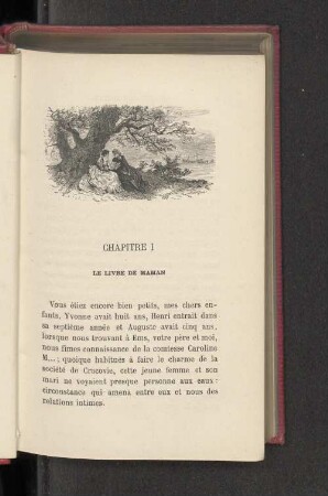Chapitre I Le livre de maman