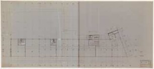 Geschäftshaus Knesebeckstraße/Kurfürstendamm, Berlin-Charlottenburg: Grundriss 1.OG 1:100