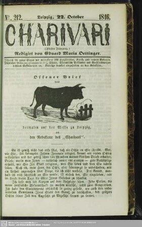 5.1846=212: Charivari