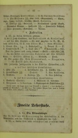 Zweite Lehrstufe