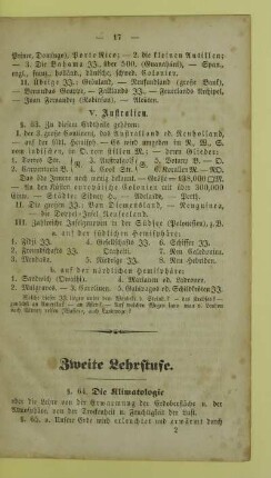 Zweite Lehrstufe