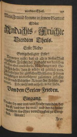 Vierdten Theils